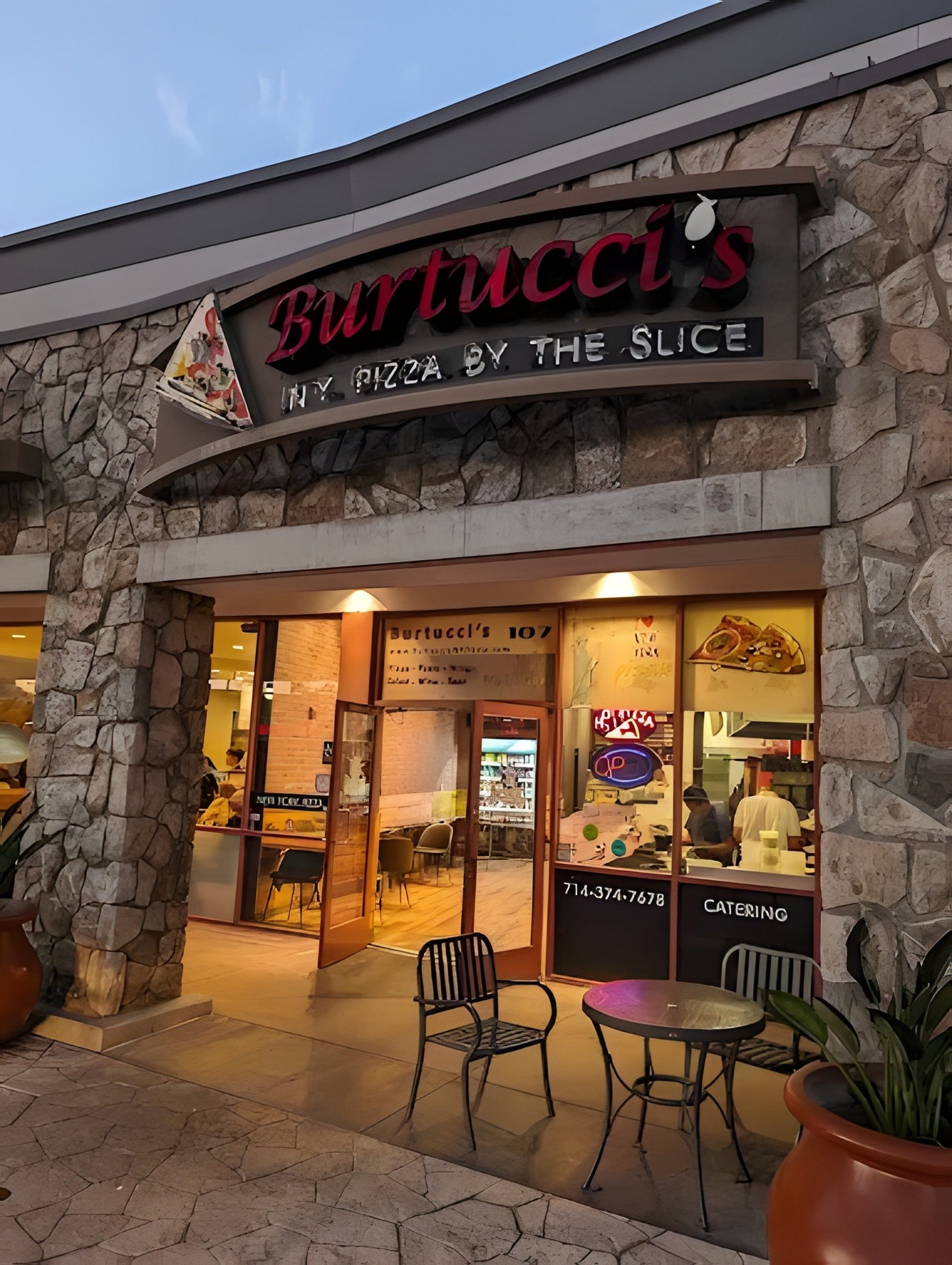 Welcome To Burtucci's New York Pizza